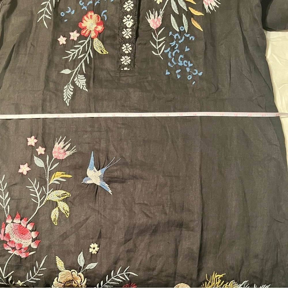 *SOLD*NWT JOHNNY WAS INDALO HENLEY KIMONO SLEEVE DRESS - Size Small - Picture 10 of 10